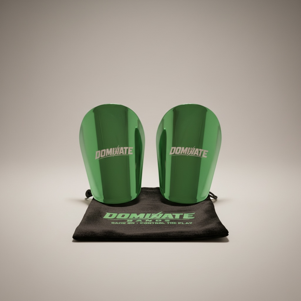 DOMINATE Elite Mini Shin Guards – Venom Green