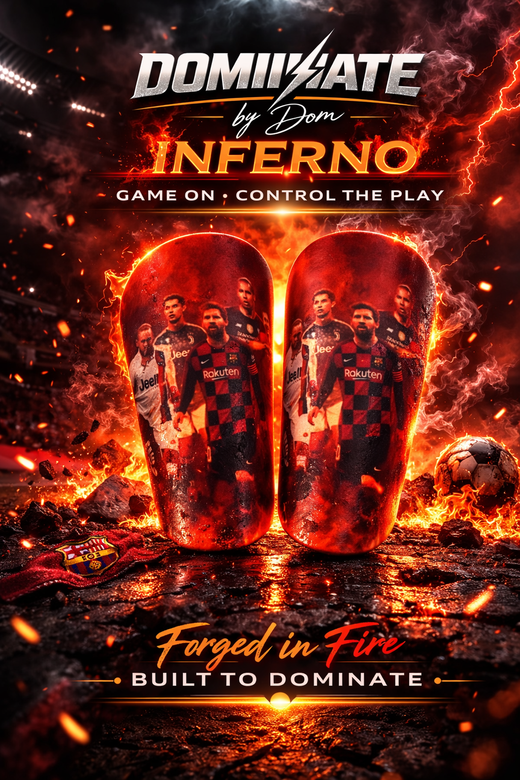DOMINATE “INFERNO” Elite Mini Shin Guards