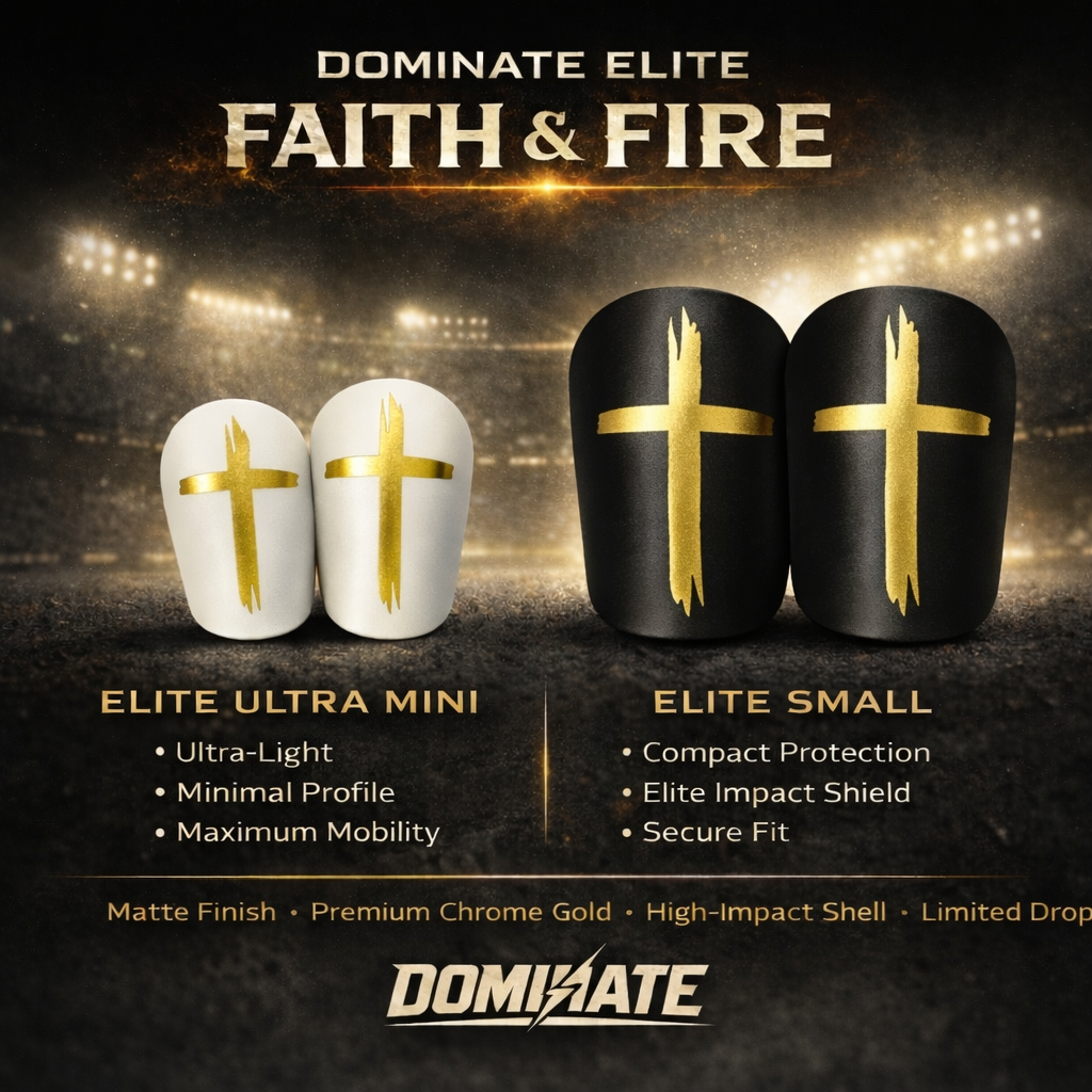 FAITH & FIRE - DOMINATE Elite Mini Shin Guards