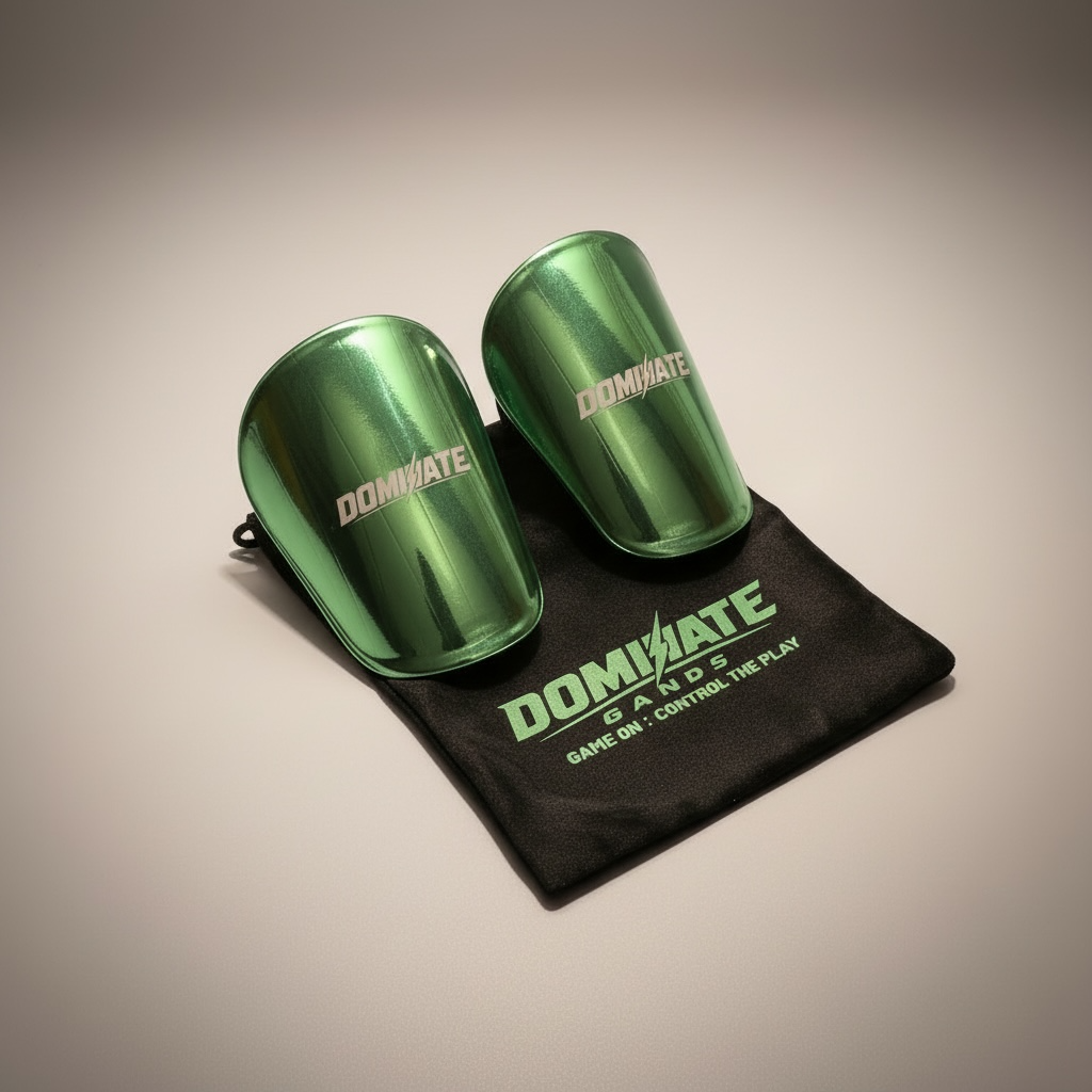 DOMINATE Elite Mini Shin Guards – Venom Green