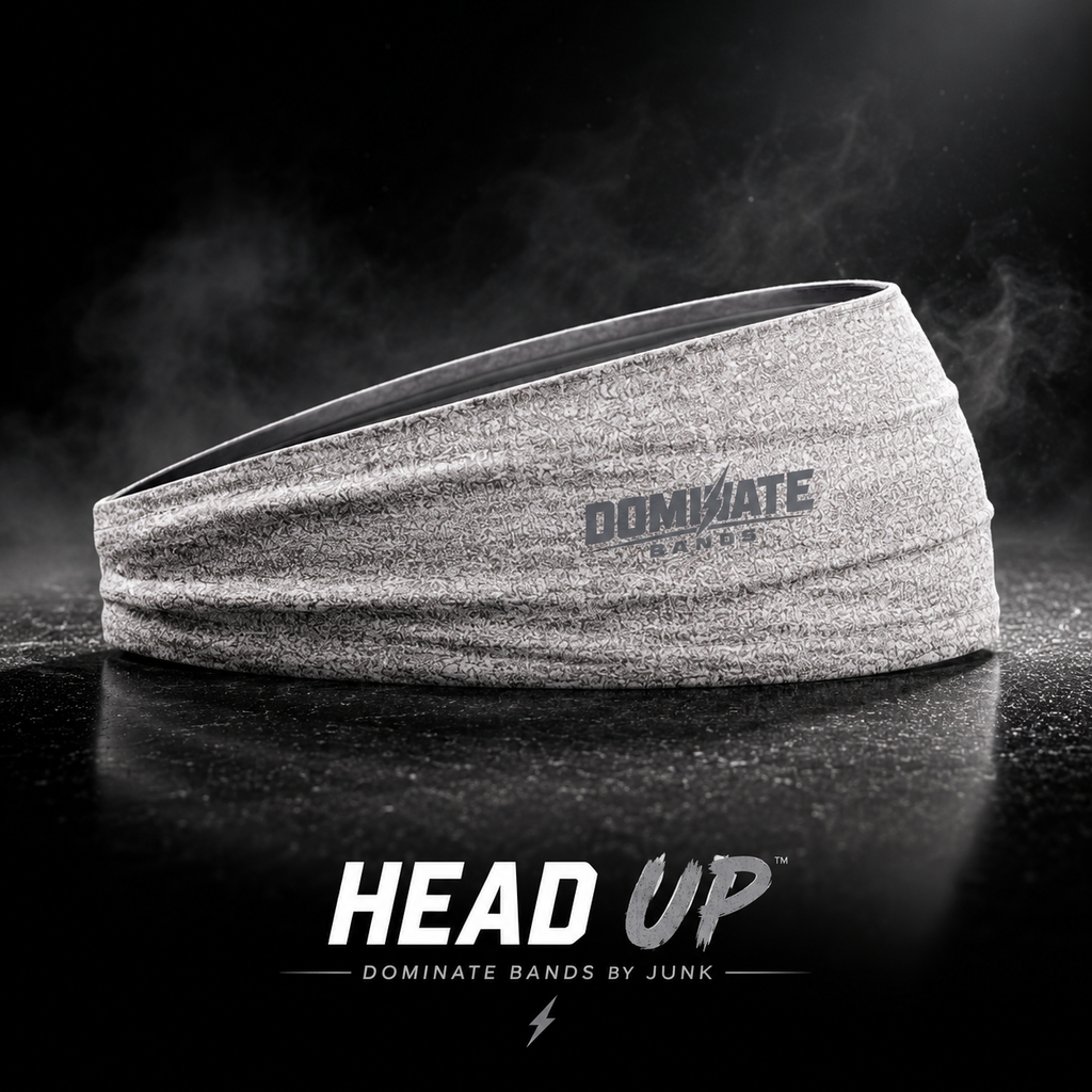 HEAD UP (Heather Grey Edition) DOMINATE Bands by DOM