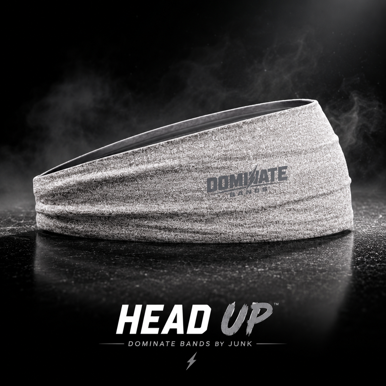 HEAD UP (Heather Grey Edition) DOMINATE Bands by DOM