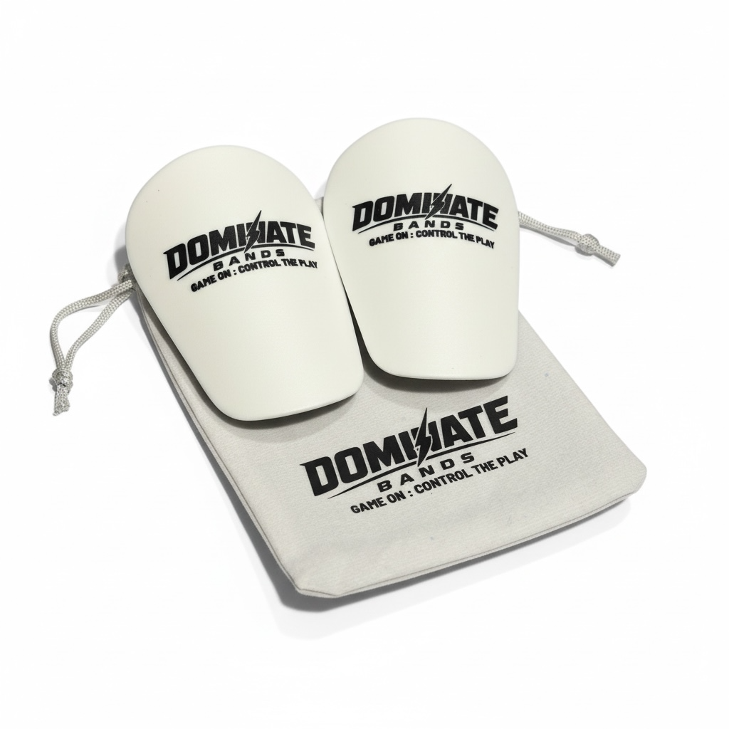 WHITE LOCKDOWN MINI™ SHIN GUARDS