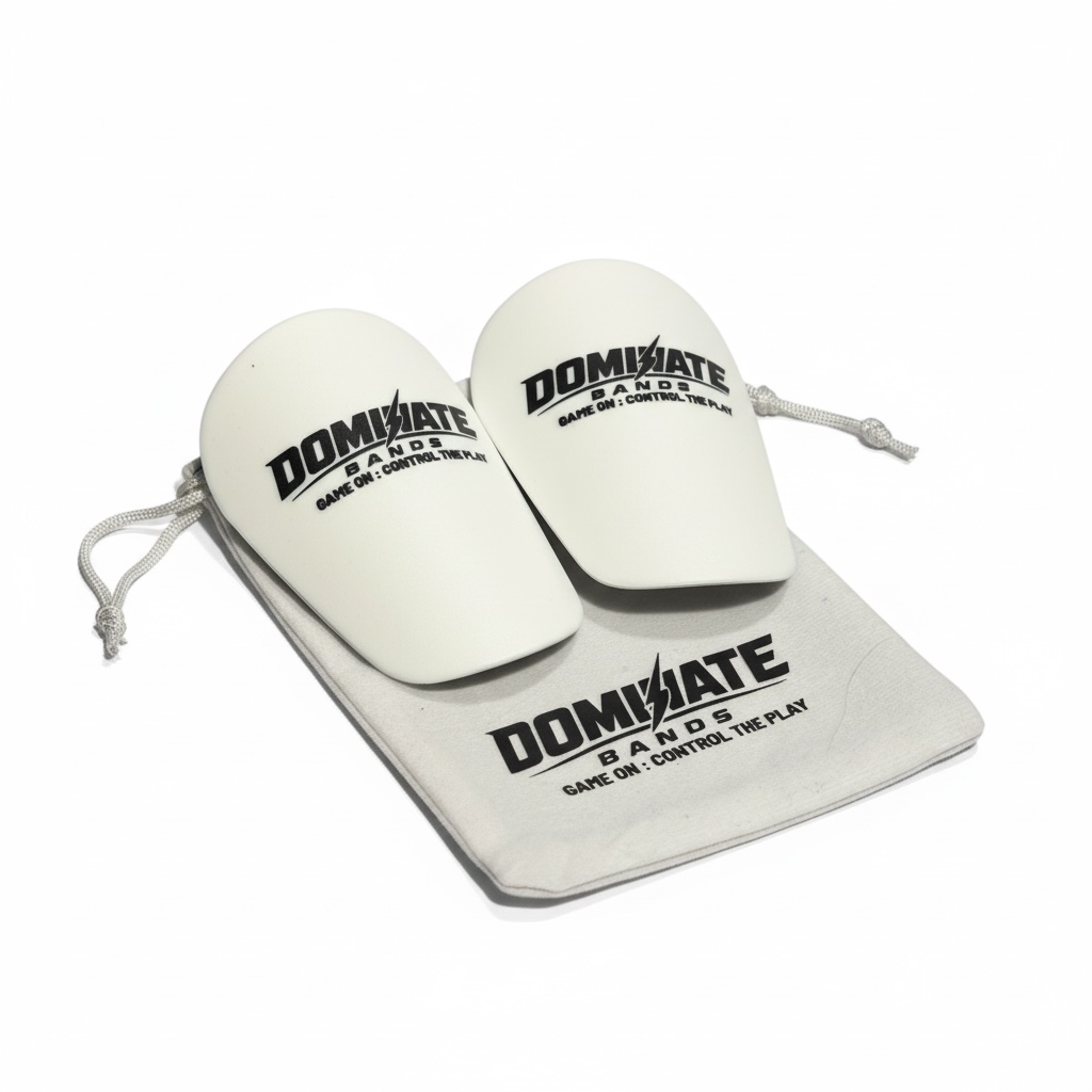 WHITE LOCKDOWN MINI™ SHIN GUARDS