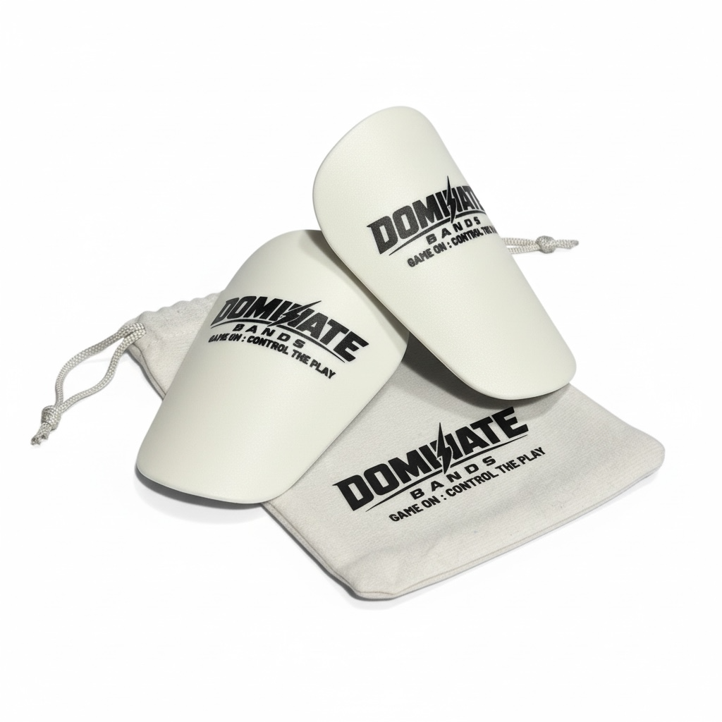 WHITE LOCKDOWN MINI™ SHIN GUARDS