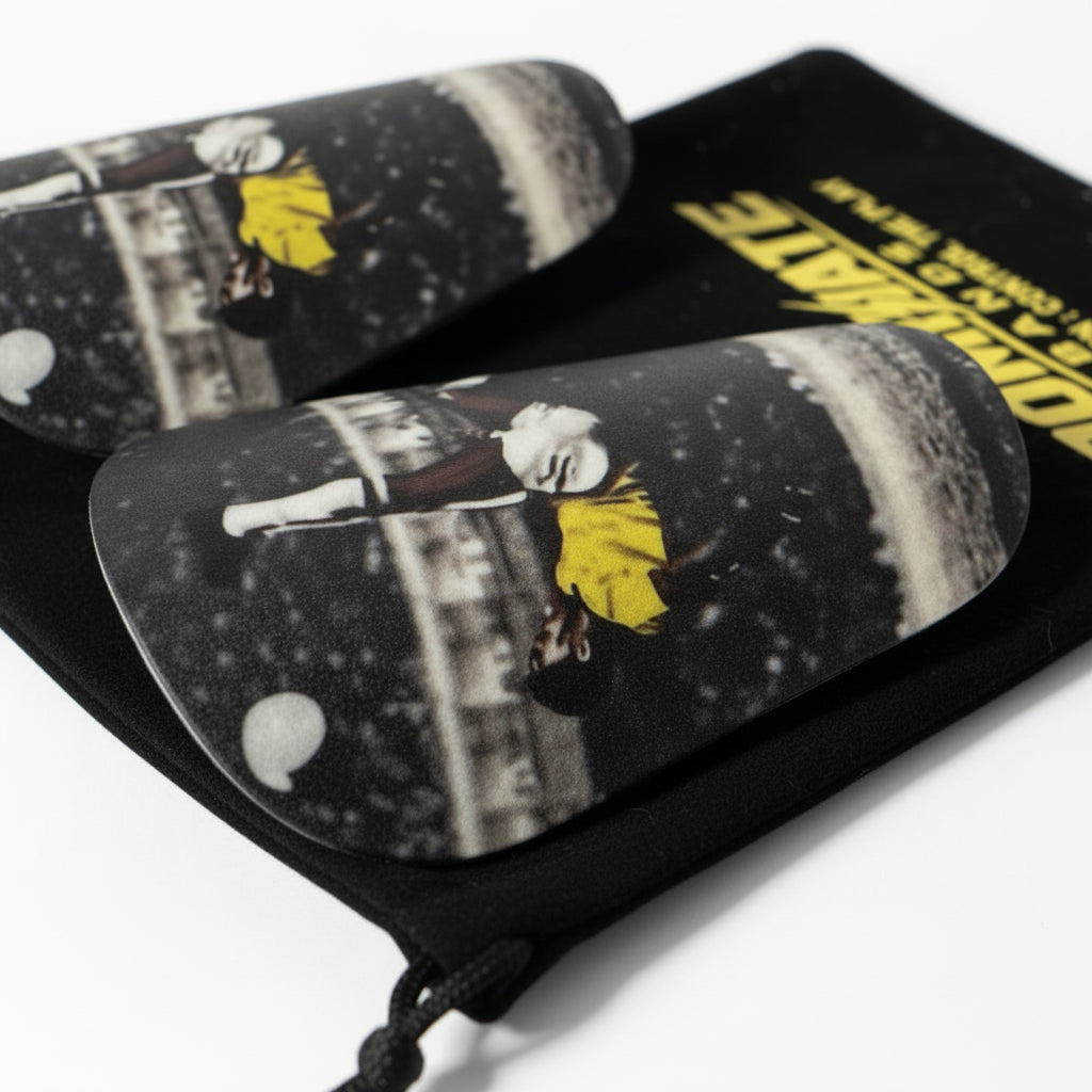 The Bicycle King – Limited Edition Mini Shin Guard Pelé Edition